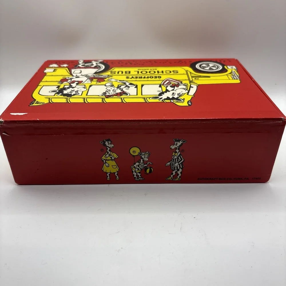 Vintage‎ Geoffrey's Anything Box - 1973 Toys R Us Art Storage Pencils Giraffe